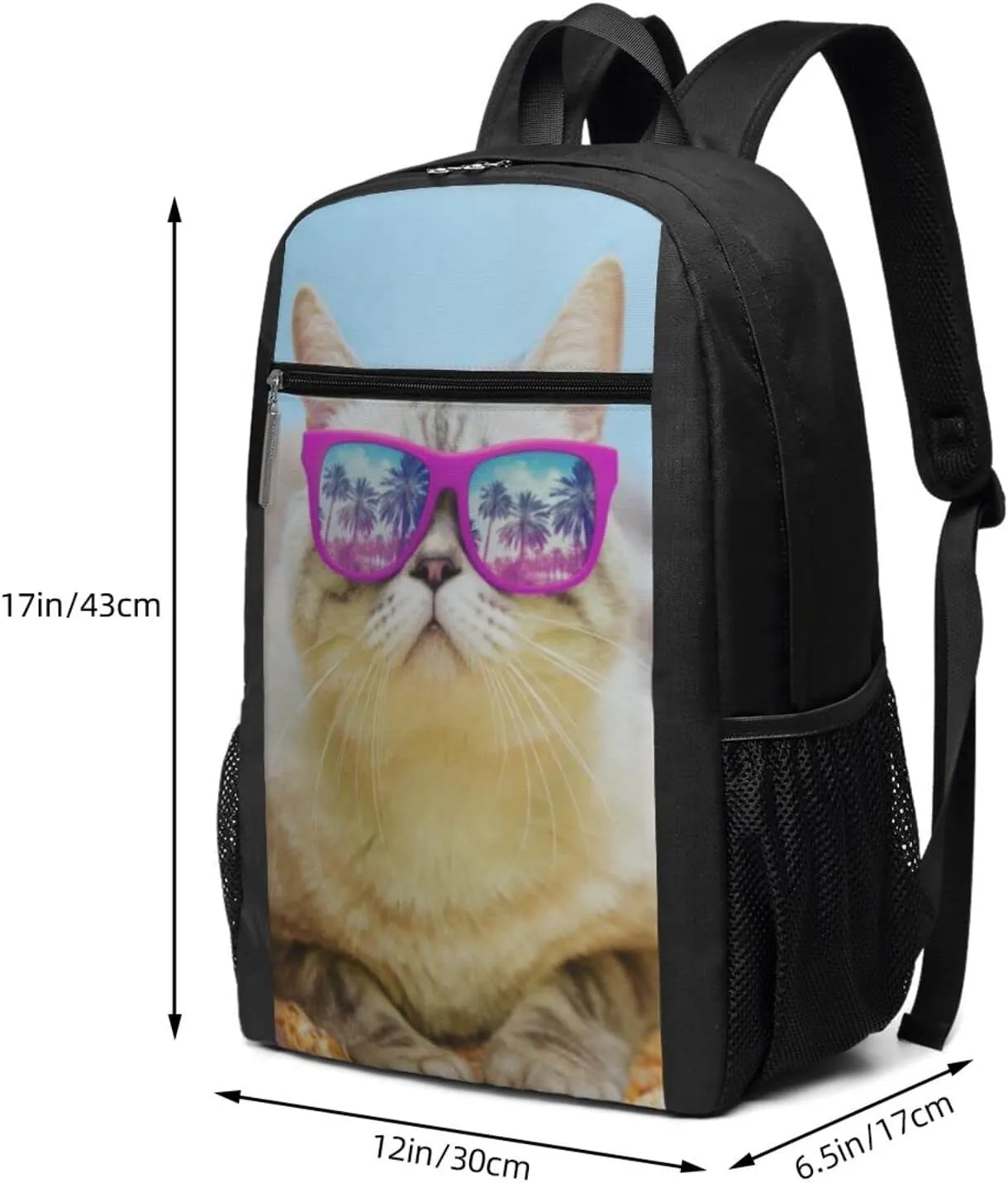 Custom Backpack Personalized Travel Knapsack Add Your Picture Text Logo Large Capacity Casual Backpack for Work Travel (Style3)