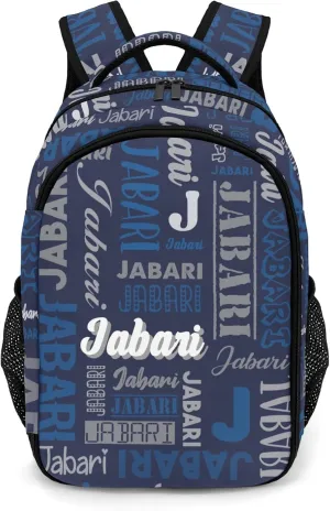 Custom School Bookbag with Name Polyester Personalized Backpack Elementary Customize Book Bag for Boys Girls Kids Custom Back Pack, Waterproof, Fashion, Adjustable Shoulder Straps