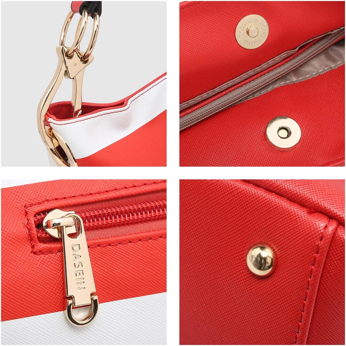 Dasein Hobo Purses for Women Soft PU Leather Handbags Slouchy Hobo Bags Shoulder Bag Top Handle Tote