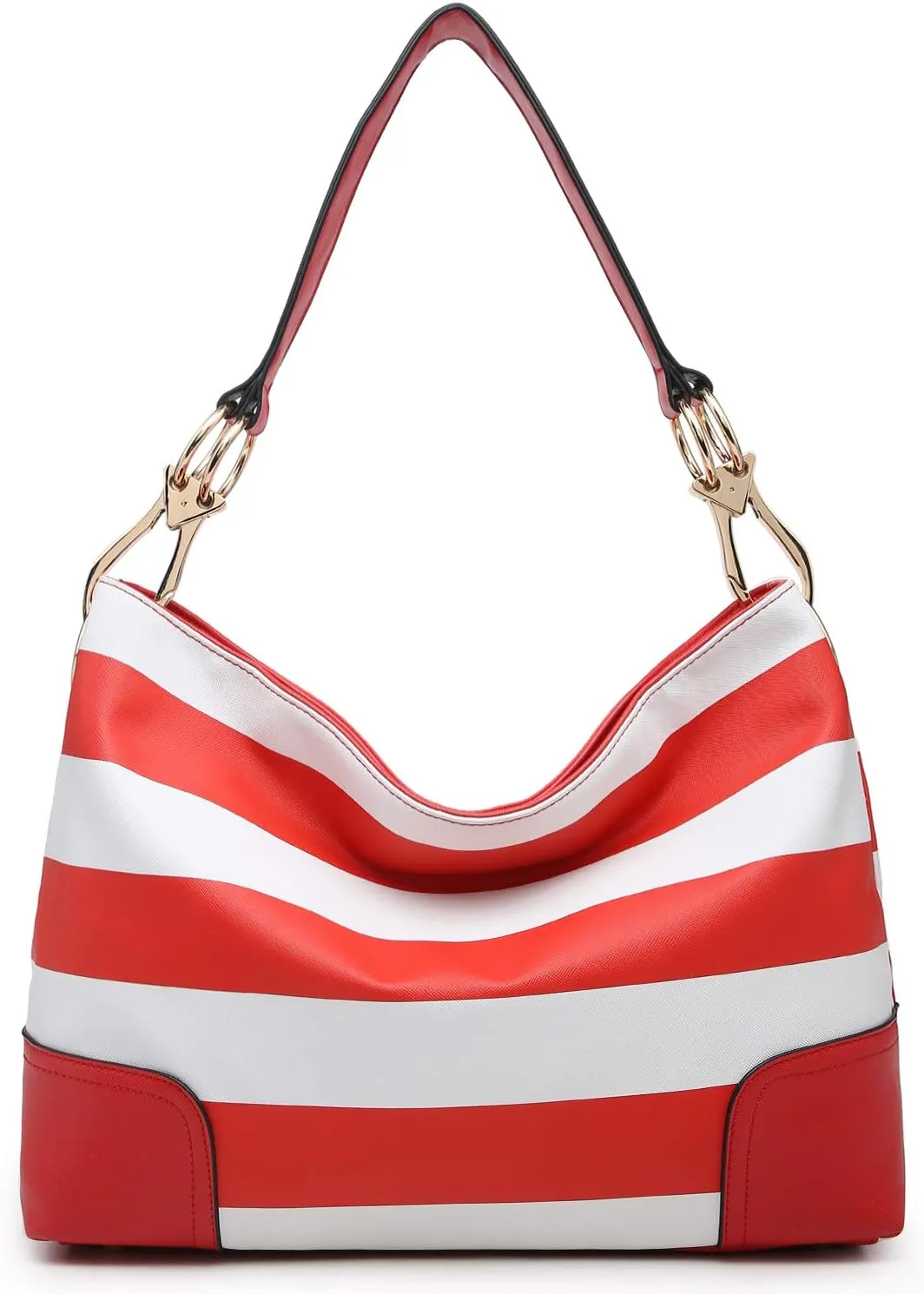 Dasein Hobo Purses for Women Soft PU Leather Handbags Slouchy Hobo Bags Shoulder Bag Top Handle Tote