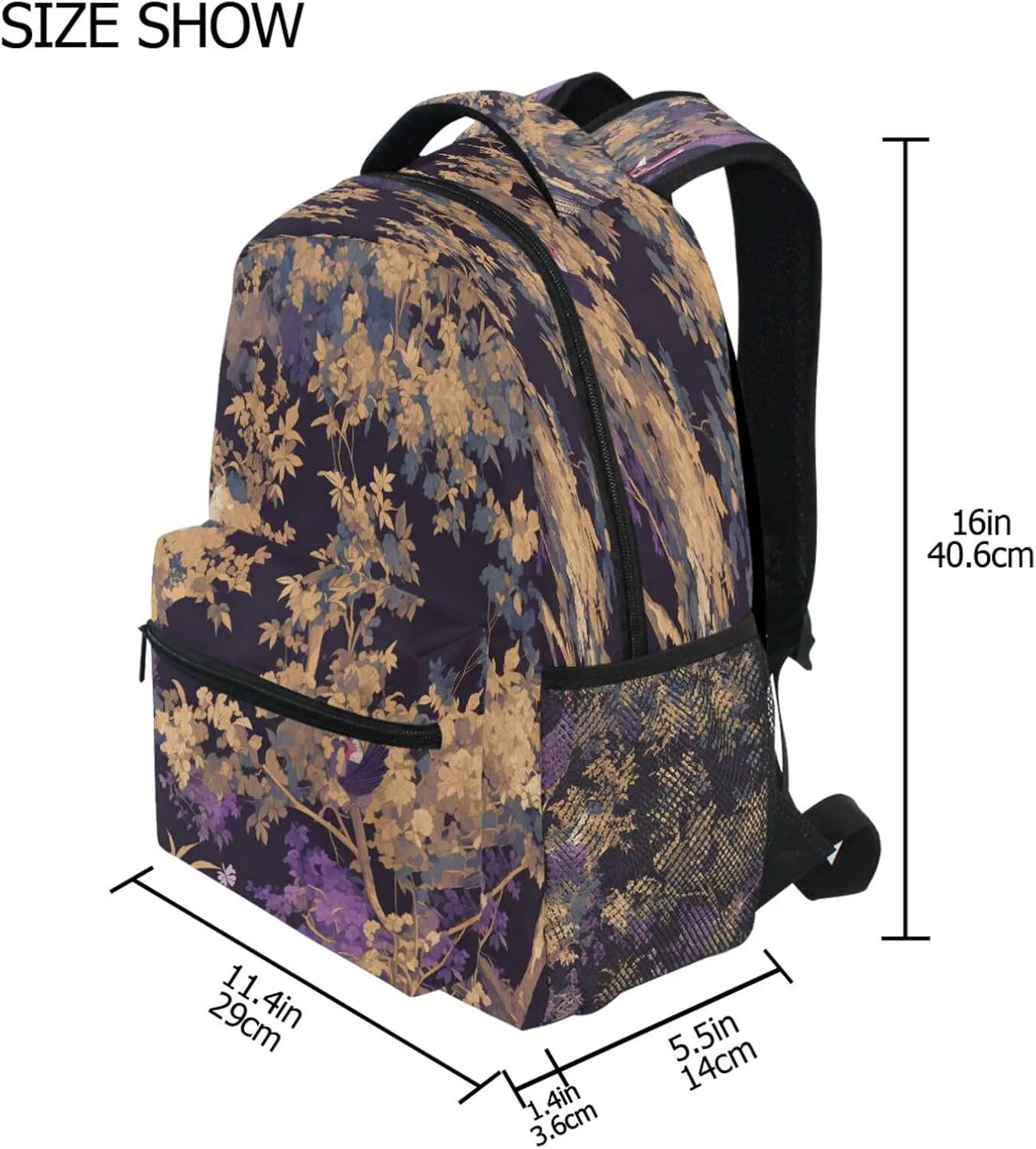 Day Backpack for Men and Women Waterproof Sports Backpack with Chest Strap Gift Men & Women Oregano Style