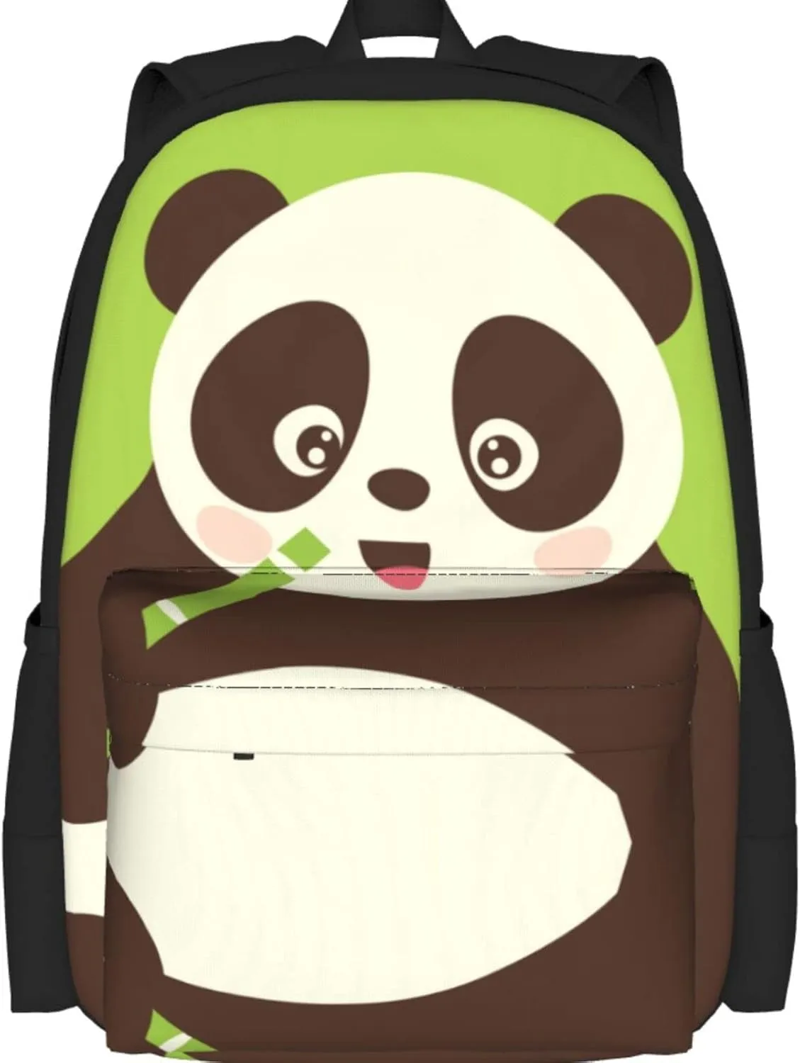 Delerain Panda Kids Backpack School Book Bag Travel Daypack Shoulder Bag 16 Inch Plus Lightweight Laptop Bag For 1-6th Grade Boys Girls Back To School