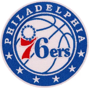 Desert Cactus Philadelphia 76ers NBA Patch – National Basketball Association Embroidered Iron On/Sew On Applique for Blazers, Jackets, Backpacks, Bags, Hats & Tactical Gear