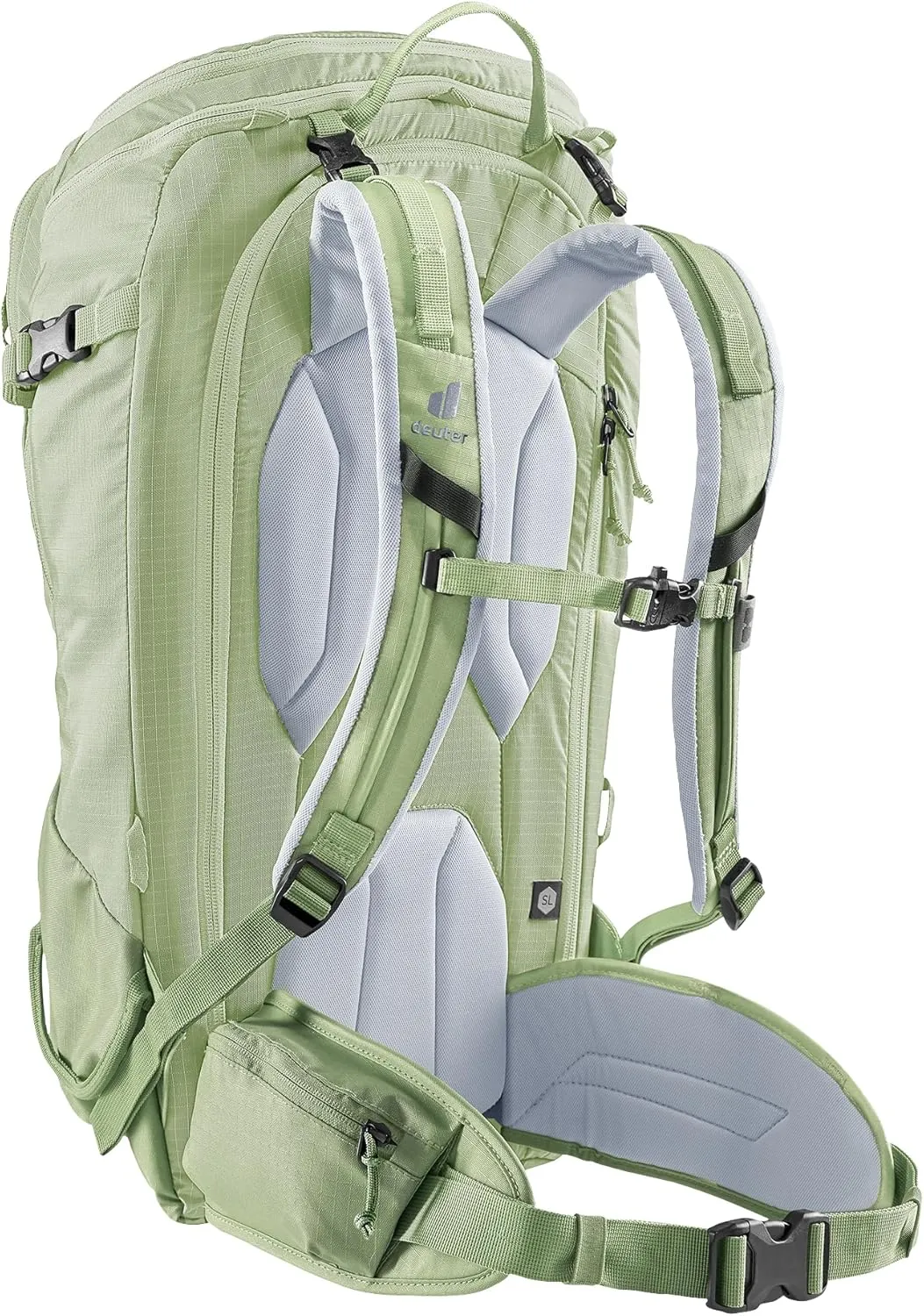 deuter Freerider Pro 32  SL Women's Ski Touring Backpack, grove-mineral