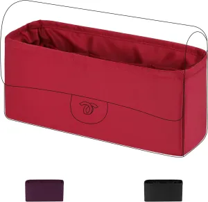 DGAZ Purse Organizer Insert，Silk Bag Organizer，Luxury Handbag & Tote Shaper Fits Chanel CF Bags