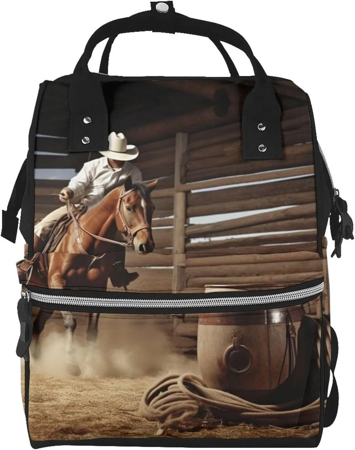 Diaper Bag Backpack American West Rodeo Mommy Bag Multifunction Travel Pack Maternity Baby Changing Bags
