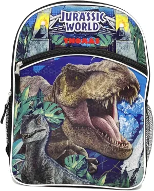 DIBSIES Personalized Jurassic Backpack (Roaring T-Rex)