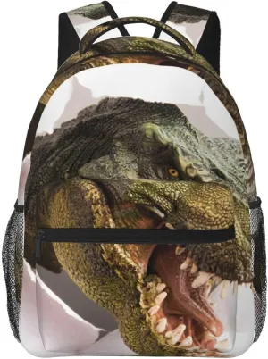 Dinosaur 1 Backpack for Men Women, Travel Laptop Backpack Computer Bag Daypack for Business Work Weekender