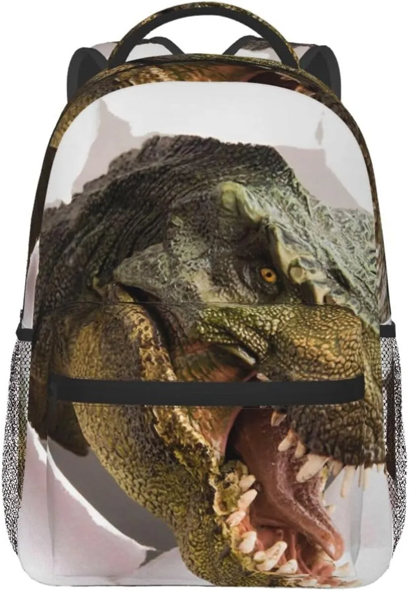 Dinosaur 1 Backpack for Men Women, Travel Laptop Backpack Computer Bag Daypack for Business Work Weekender