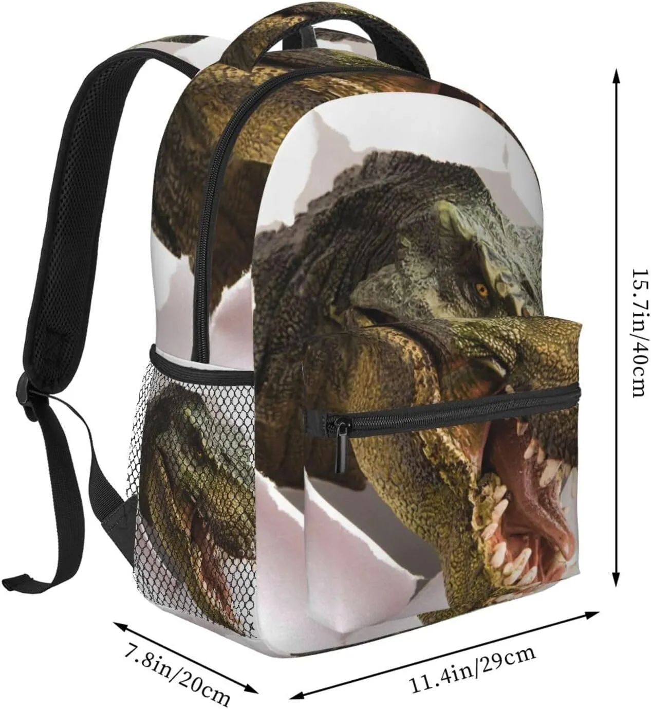 Dinosaur 1 Backpack for Men Women, Travel Laptop Backpack Computer Bag Daypack for Business Work Weekender