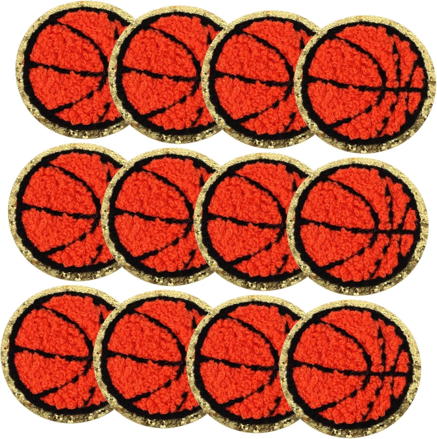 DOITOOL 12pcs Football Patch Chenille Patches Embroidered Rugby Clothes Cap Embroidery Sports Clothing Patches Football Game Day Patch Hat Patches Hats Applique Funny Patches Polyester