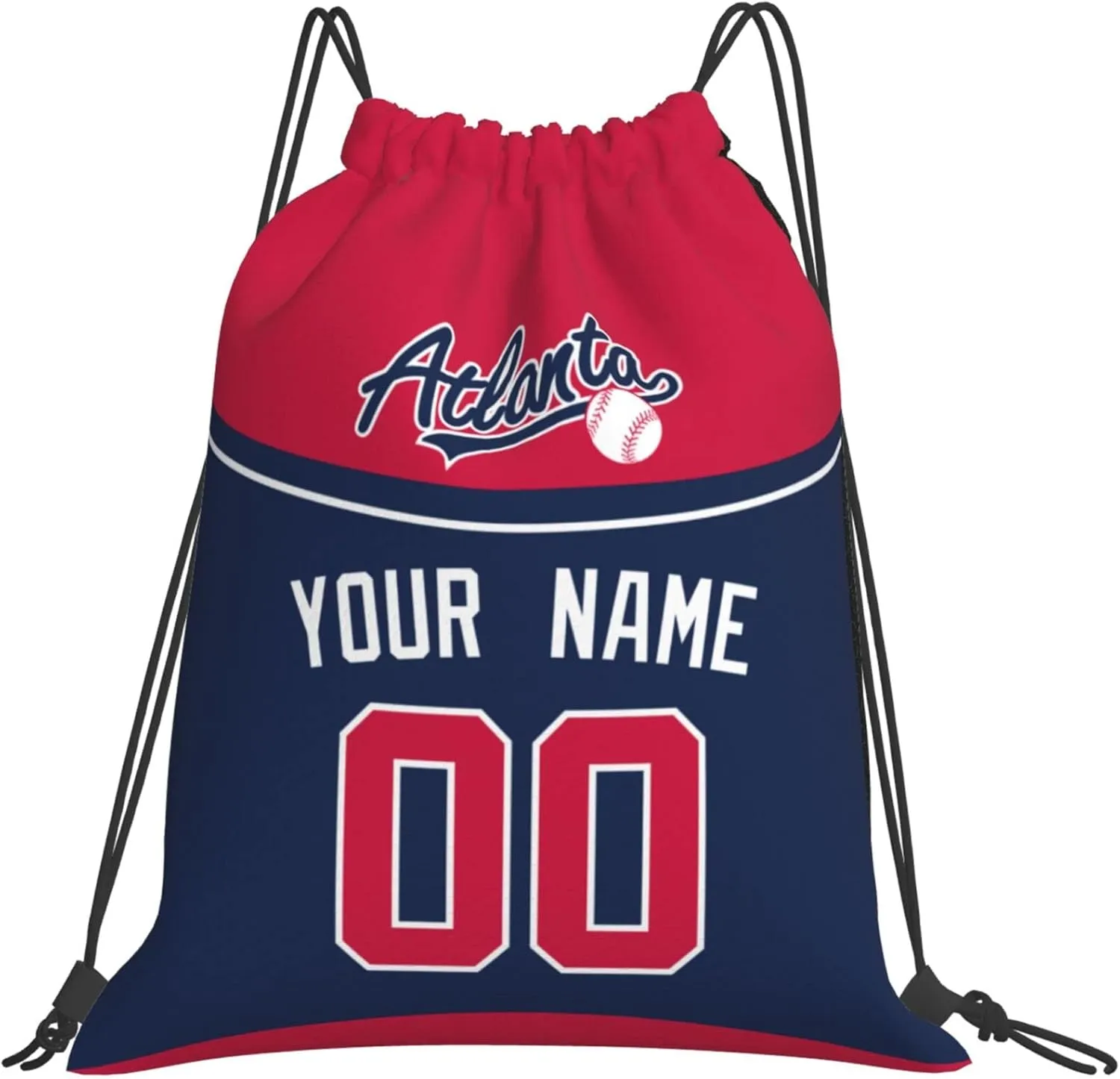 Drawstring Bags Atlanta Personalized Backpack Gifts for Men Women