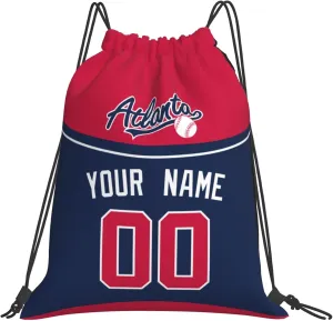 Drawstring Bags Atlanta Personalized Backpack Gifts for Men Women