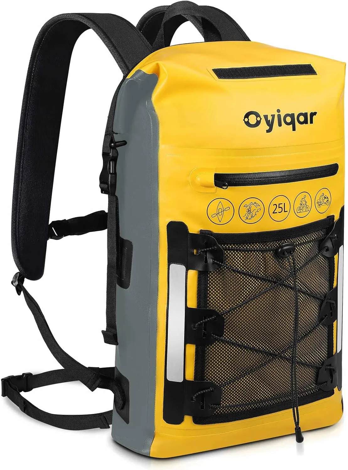 Dry Bag Backpack Waterproof Floating 25L, Dry Bags Waterproof Backpack for Women Men, Dry Sack Waterproof Bag for Kayaking Beach Boating