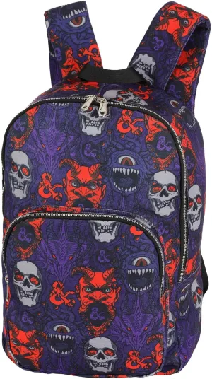 Dungeons & Dragons Monsters Backpack for Adults | D&D Bags & Backpacks | DND Gifts & Collectibles | Cool Travel Bags