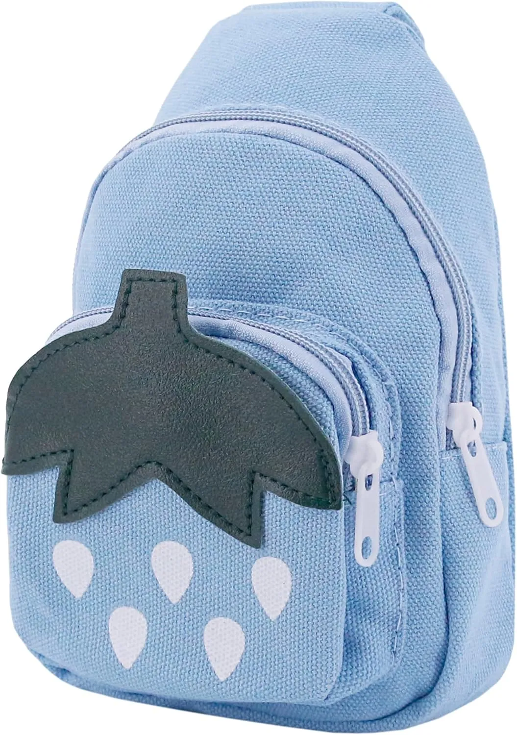 Erinaco Fruit Strawberry Sling Bags Canvas Shoulder Backpack CrossBody Backpack Casual Daypack