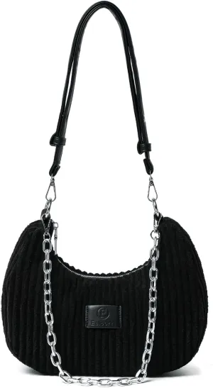 Eslcorri Shoulder Bag for Women, Small Crescent Hobo Bag Everyday Purse Cute Handbags for Women 2025