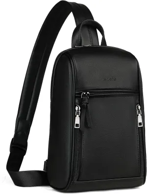 FADEON Sling Bag for Women Crossbody Purse Sling Bags, Designer Sling Purses Medium Travel Multi-Pocket Sling Backpack