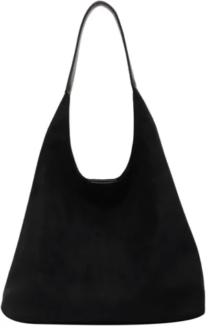Fall Suede Hobo Bags for Women 2024, Large Capacity Slouchy Suede Handbag for Office & Shopping & travel, Holiday Gift