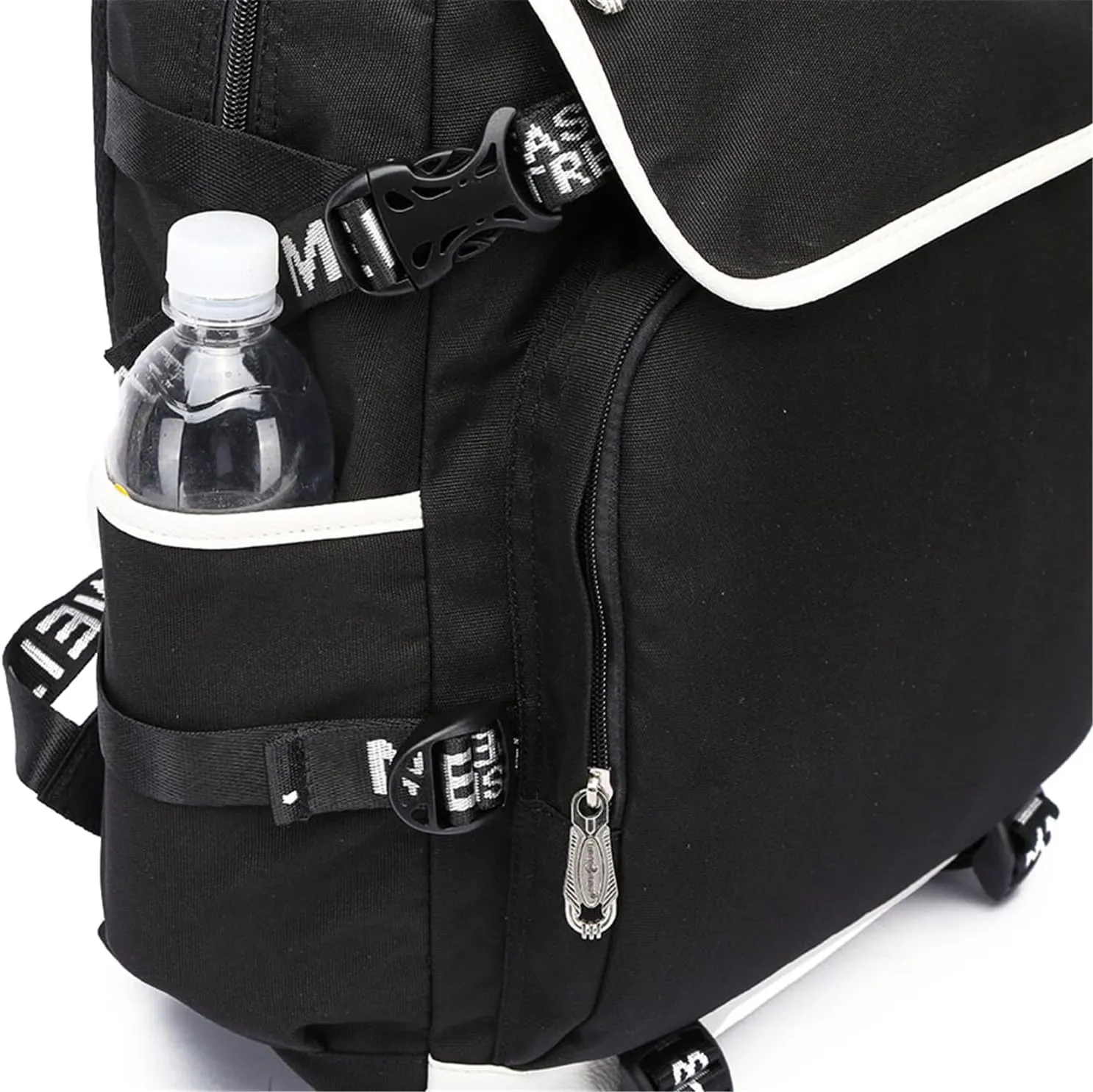Five Nights Freddy's Waterproof Bookbag Lightweight Canvas Backpack Classic Laptop Bag with USB Charge Port