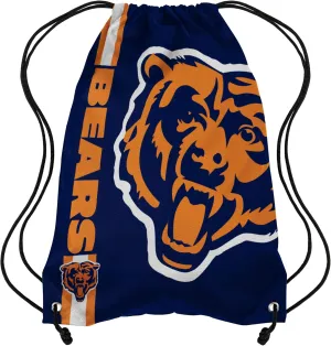 FOCO Chicago Bears NFL Big Logo Drawstring Backpack