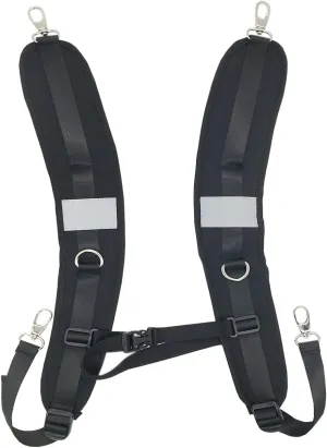 FOLAI Waterproof Replacement Shoulder Strap with Adjustable Belt for Shoulder Bag Backpack Black