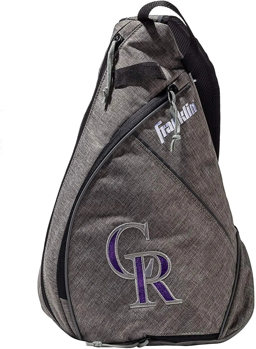 Franklin Sports MLB Team Licensed Crossbody Slingbak Baseball Shoulder Bag for Men & Women