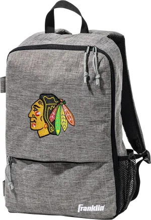 Franklin Sports Street Pack Backpack - Official NHL Hockey Equipment Bags - Authentic Logos and Color
