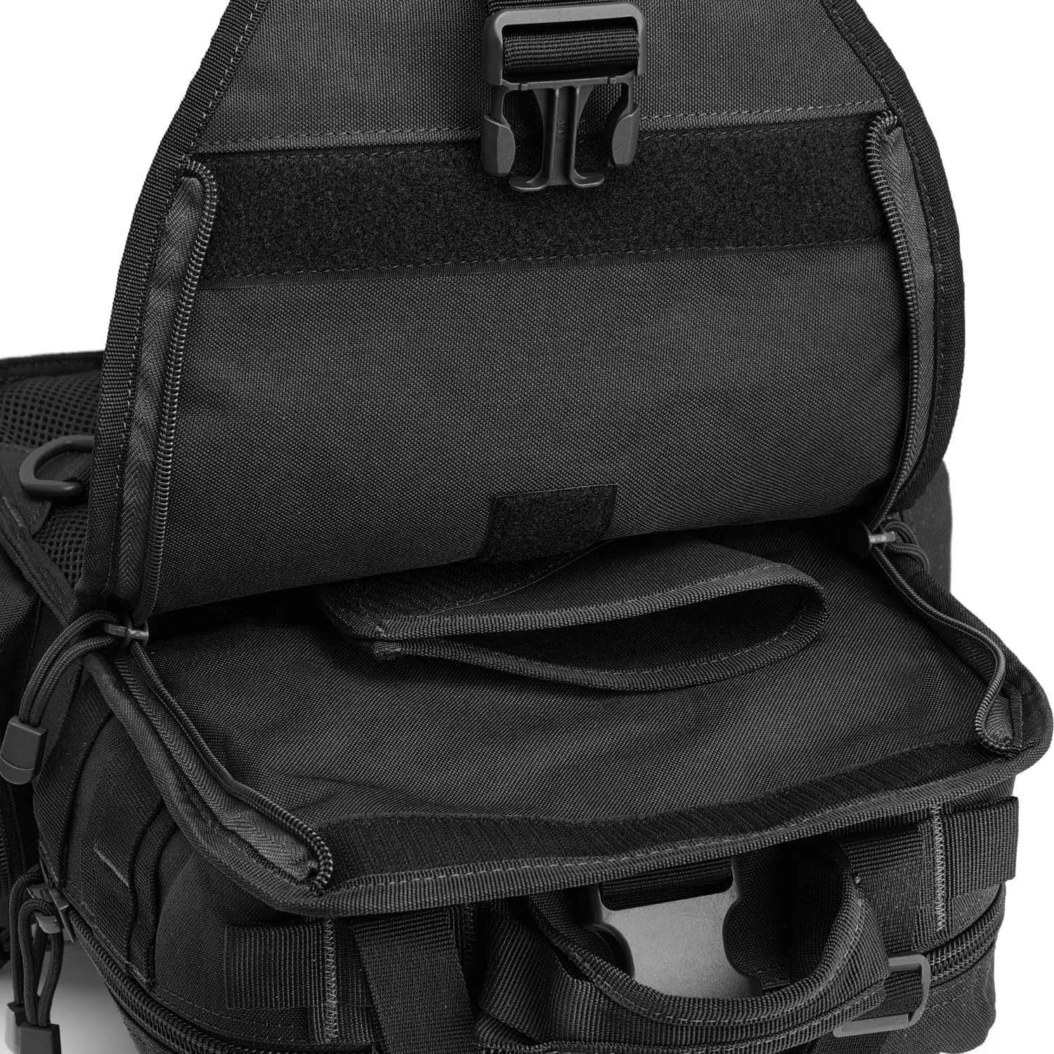 G4Free Tactical EDC Sling Bag Backpack with Adjustable Holder Military Shoulder Backpack for Men