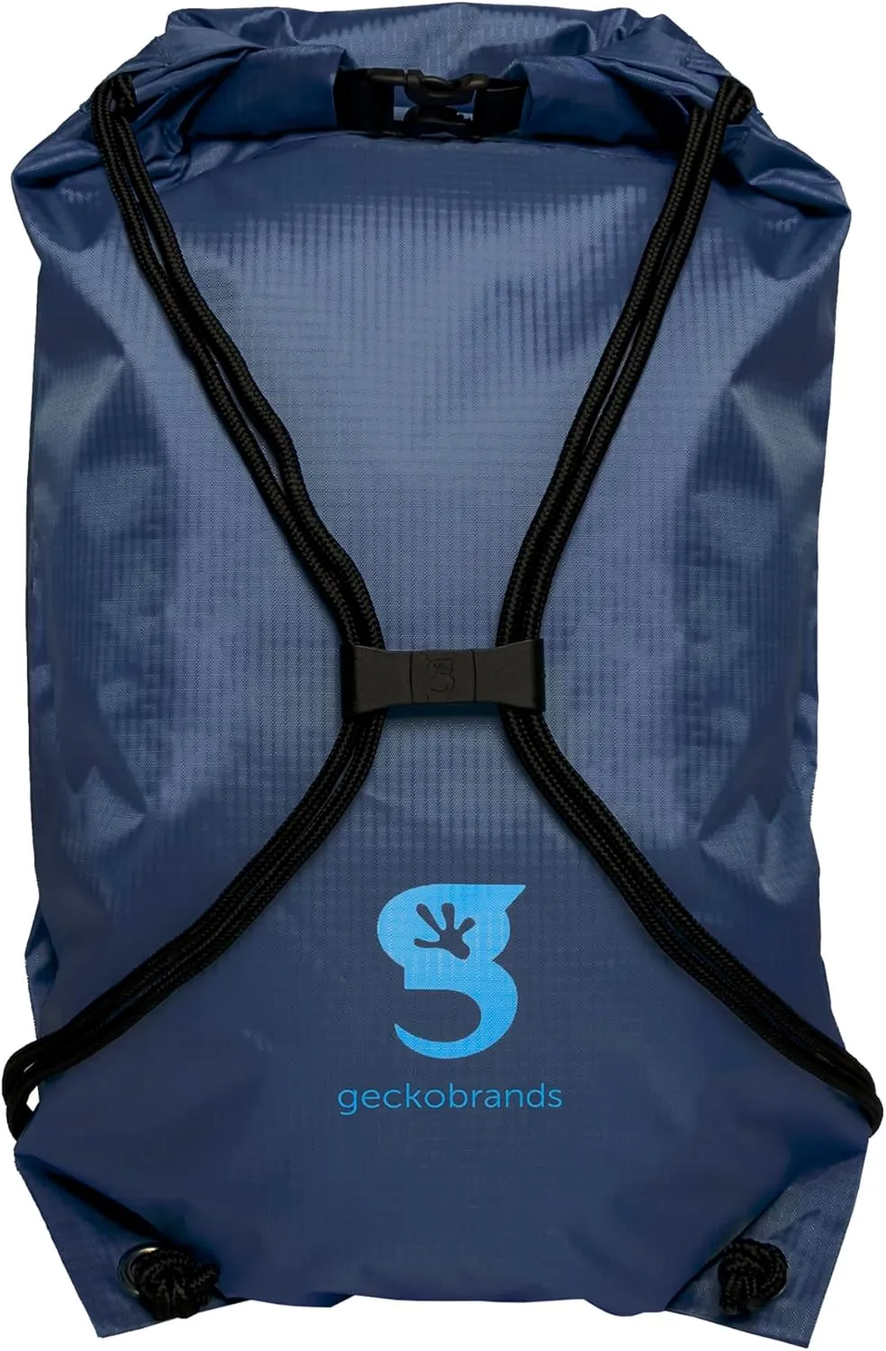 geckobrands 10L Drawstring Travel Backpack – Waterproof, Lightweight Dry Bag for Beach, Hiking, and Light Water Activities
