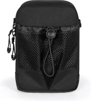 Geestock Mini Crossbody Bag With Water Bottle Pocket, Holographic Casual Sling Bag, Small Shoulder Bag for Men Women