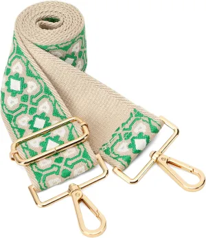 GINJKGO Purse Straps Replacement Crossbody - Adjustable Bag Strap for Purses, Wide Shoulder Strap for Women Guitar Purses