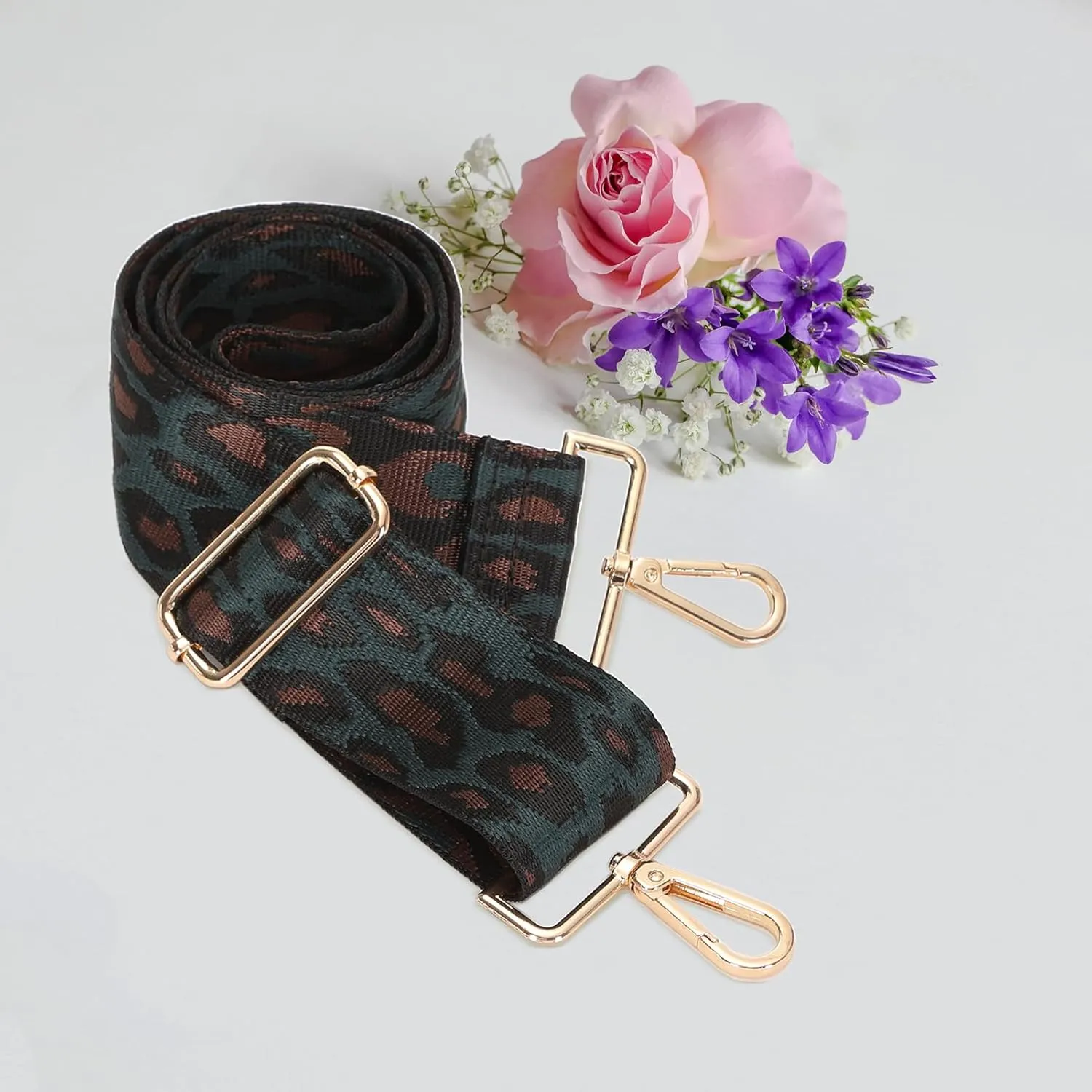 GINJKGO Purse Straps Replacement Crossbody - Adjustable Bag Strap for Purses, Wide Shoulder Strap for Women Guitar Purses