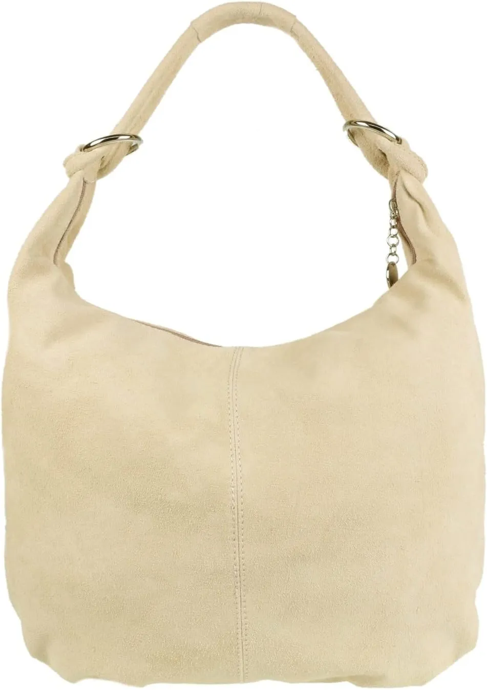 Girly HandBags Womens Hobo Italian Suede Genuine Leather Shoulder Bag