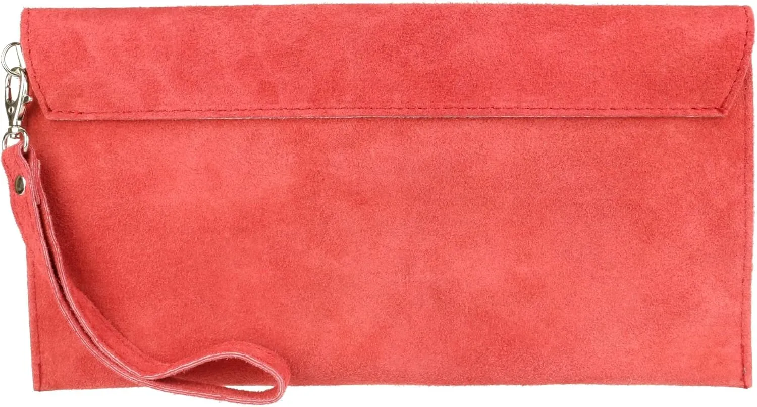 Girly HandBags Womens Plain Italian Genuine Leather Crossbody Tote Bag