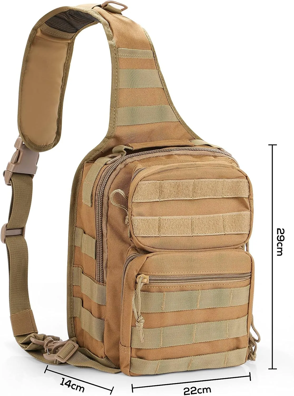 Gogoku 3 Pack Molle Pouch Combo Water Bottle Pouch Holder Tactical Molle Pouches Compact Utility Waist Bag Pack