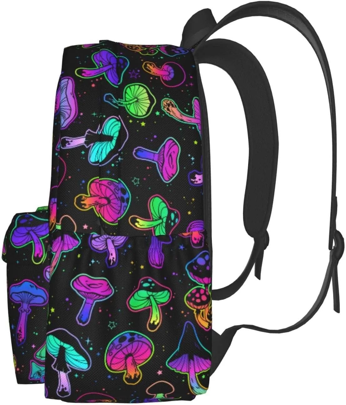 Gothic Mushroom Backpack Bookbag Laptop Backpacks Multipurpose Daypack for Boys Girls School Men Women Travel Hiking
