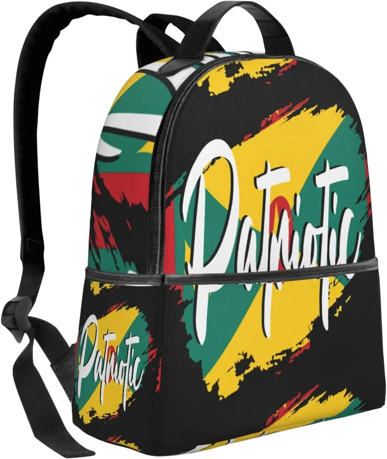 Grenada Patriotic Flag Casual Backpacks Laptop Backpack Carry-on Daypack Sports Travel Rucksack Lightweight Working Bag for Outdoor Hiking Cycling Walking
