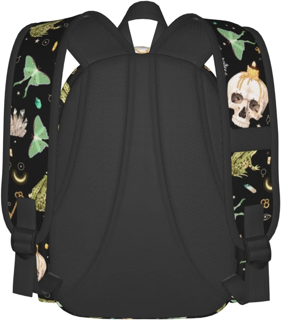 Halloween Spooky All Year Stylish Backpack With Adjustable Padded Shoulder Straps Daypacks For College Travel