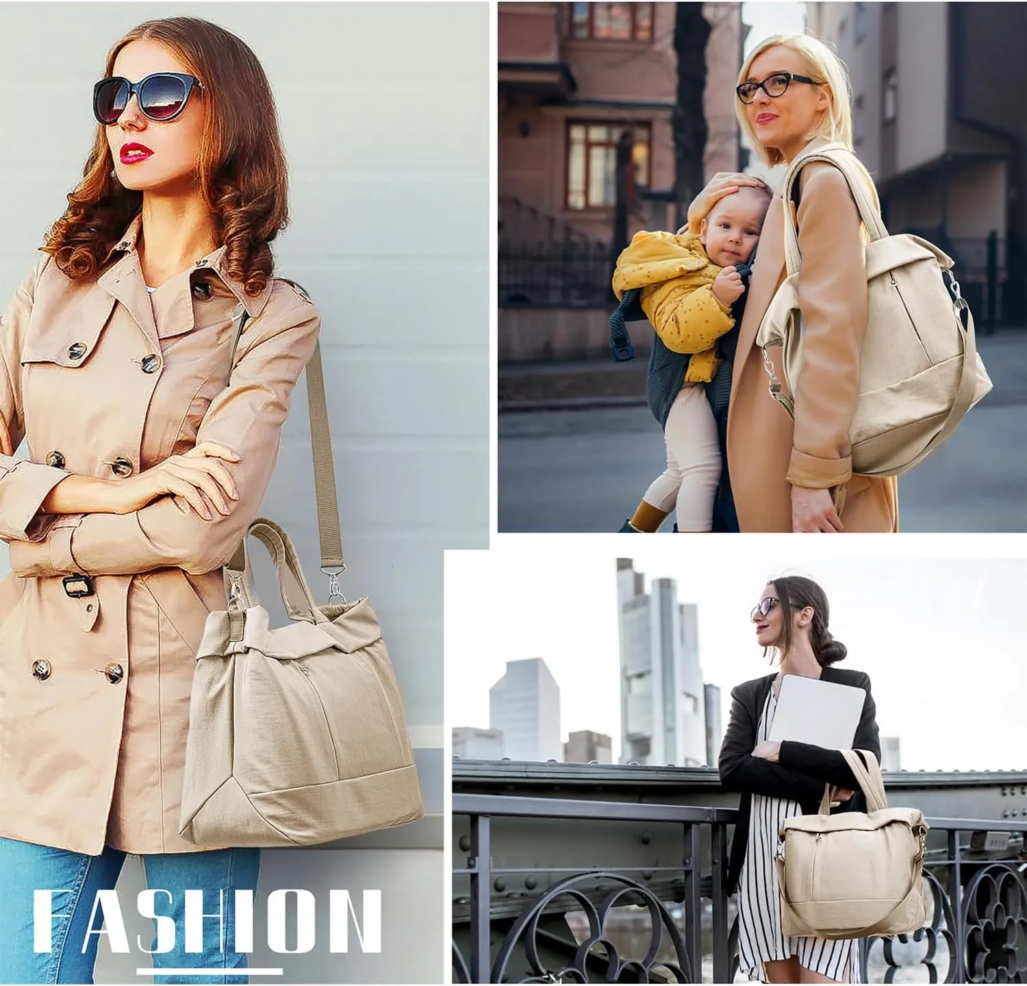 Handbags for Women Top Handle Crossbody Shoulder Bags Satchel Hobo Multi-Pocket Totes for Gym, Work, School,Yoga