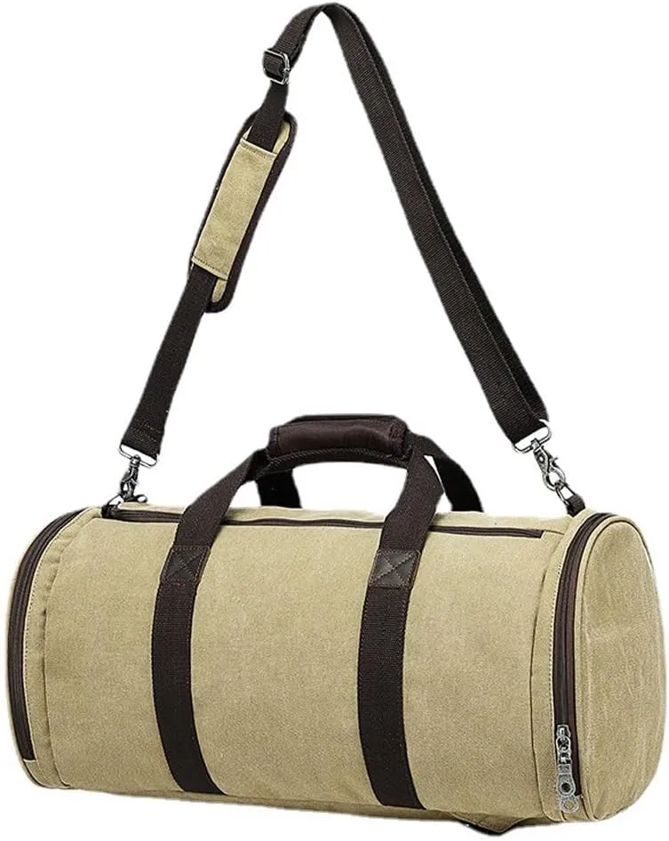 HBJWOV Canvas Cross Body Messenger Bag Shoulder Sling Backpack Travel Rucksack