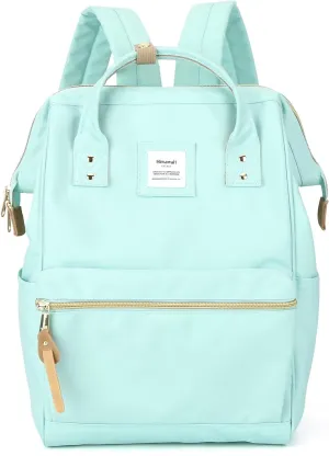 Himawari Travel Backpack with USB Charging Port 15.6 Inch Doctor Work Bag laptop backpack for Women&Men (9001- Green -25#)