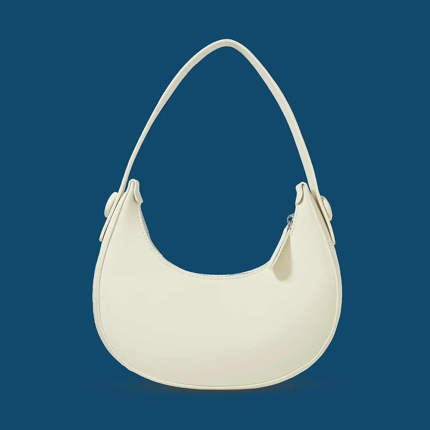 Hobo Bag for Women - Crescent Moon Design, Cute, Trendy Shoulder Handbag & Small Daily Purse, Women's Everyday Purses