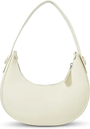 Hobo Bag for Women - Crescent Moon Design, Cute, Trendy Shoulder Handbag & Small Daily Purse, Women's Everyday Purses