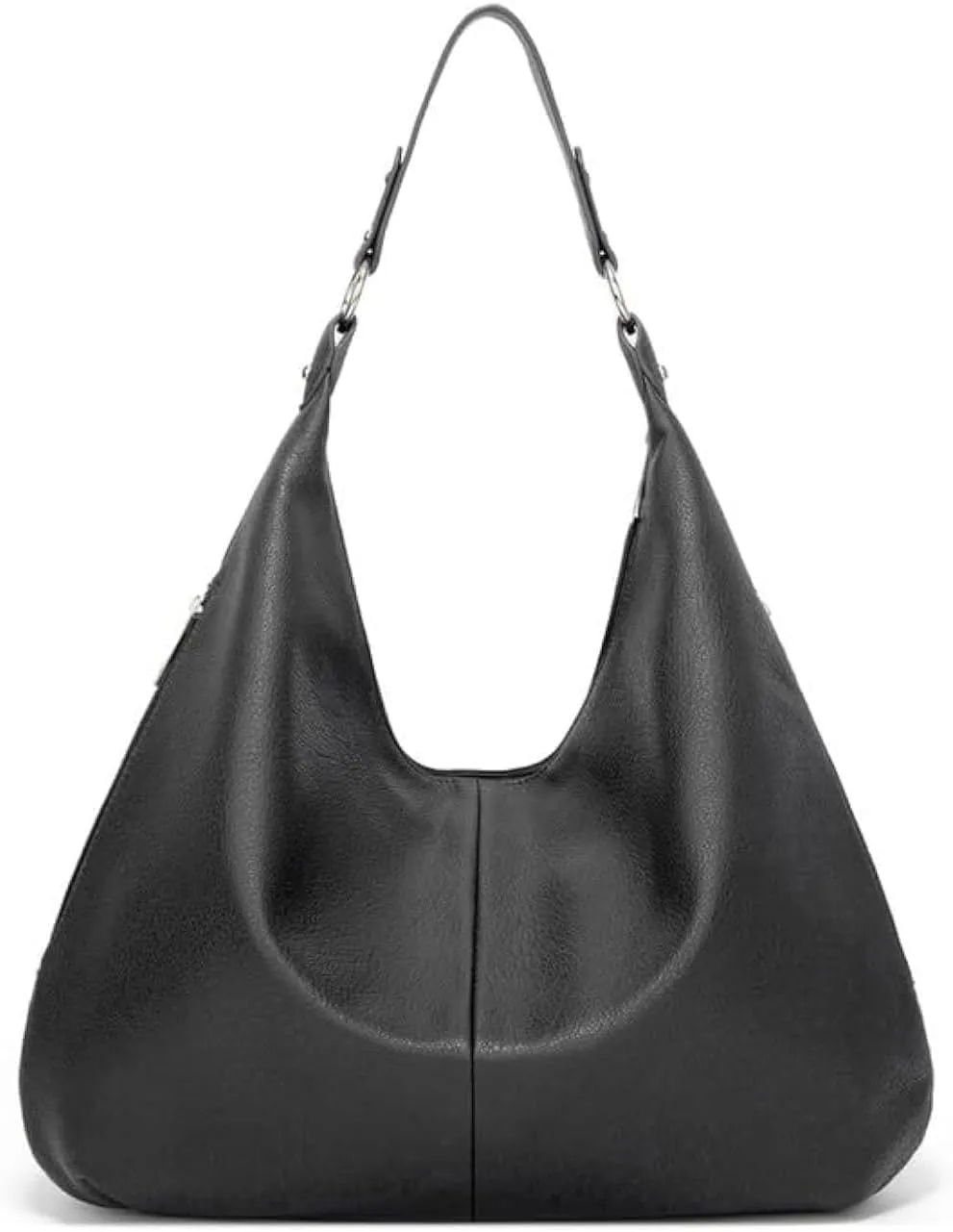 Hobo Bag for Women, Leather Tote Bag, Shoulder Purse Handbag with Zipper