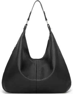 Hobo Bags for Women Slouchy Shoulder Bags Purses Top Handle Handbags Ladies Boho Totes Bags Purses Soft PU Leather