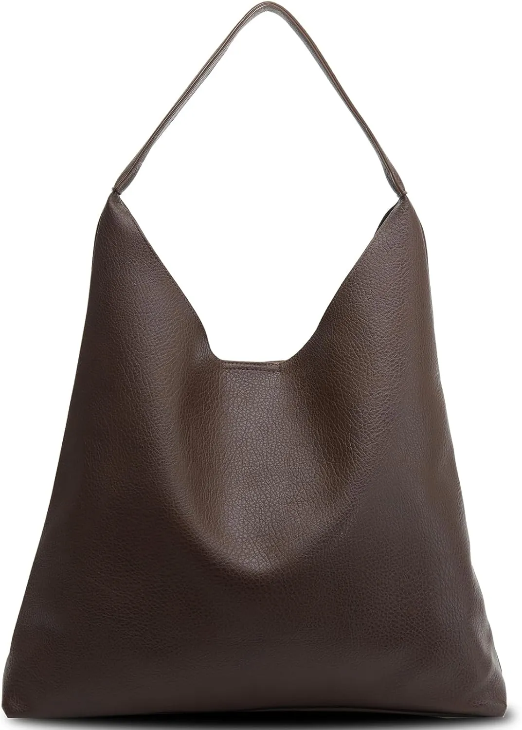 Hobo Bags for Women Soft PU Leather Shoulder Handbag high-capacity Slouchy Tote Purses