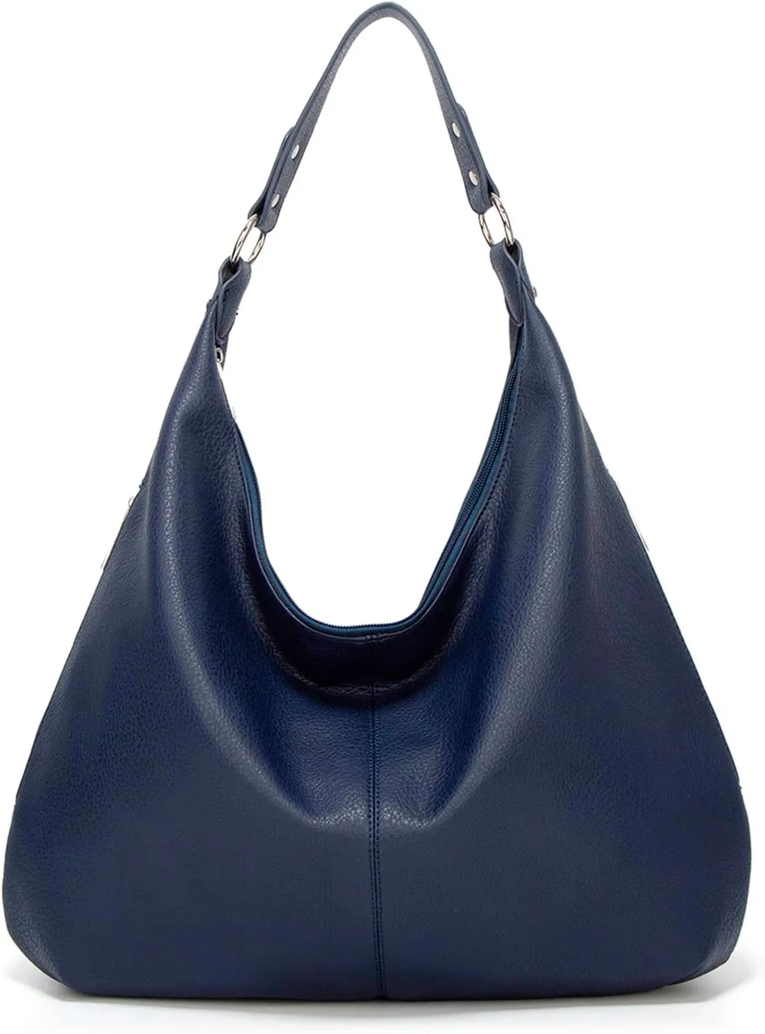 Hobo Bags for Women Soft PU Leather Slouchy Bag Shoulder Purse with Zipper