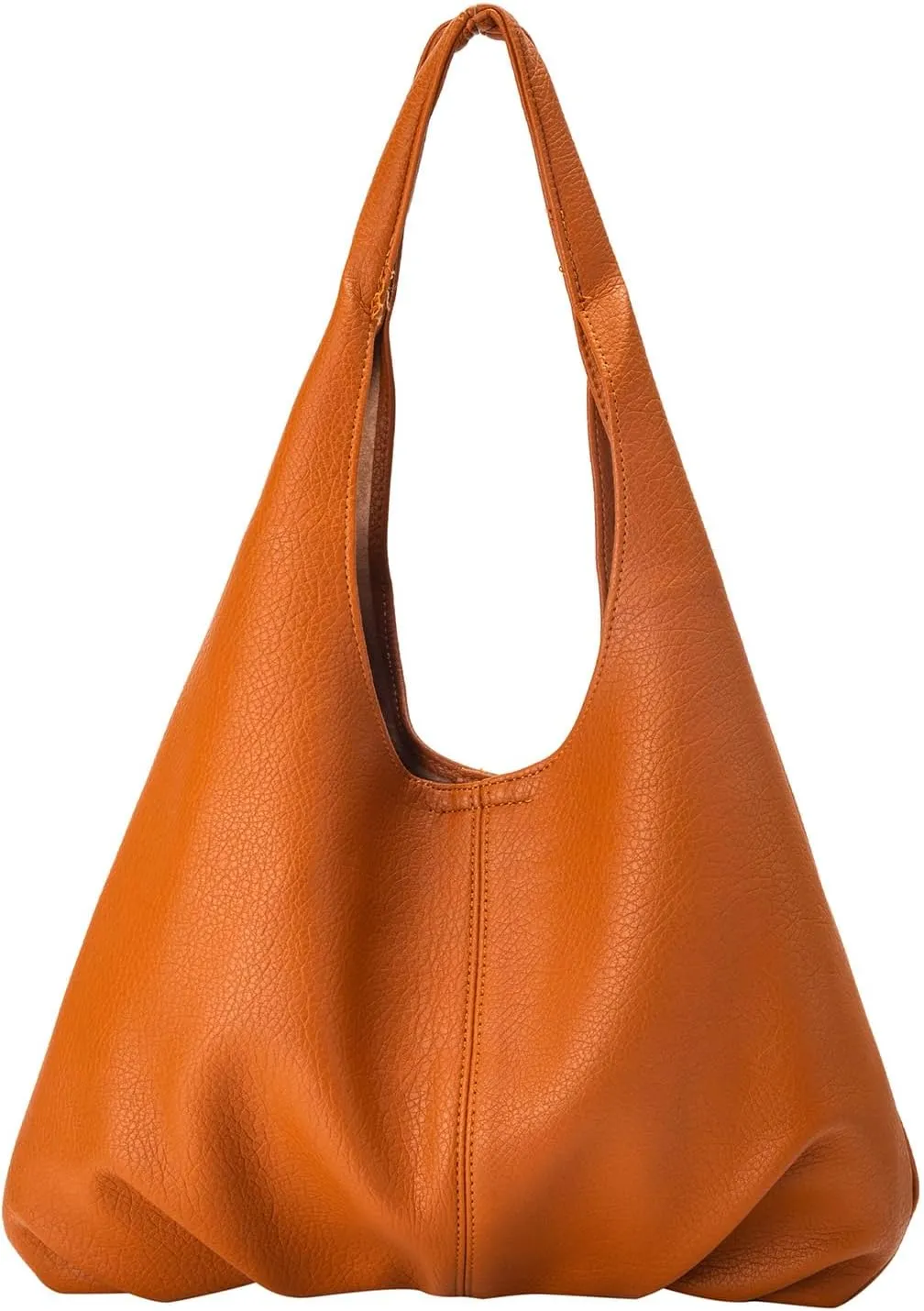 Hobo Bags Purses for Women Retro Soft Vegan Leather Slouchy Shoulder Bag Tote Clutch Handbags, with Coin Purse