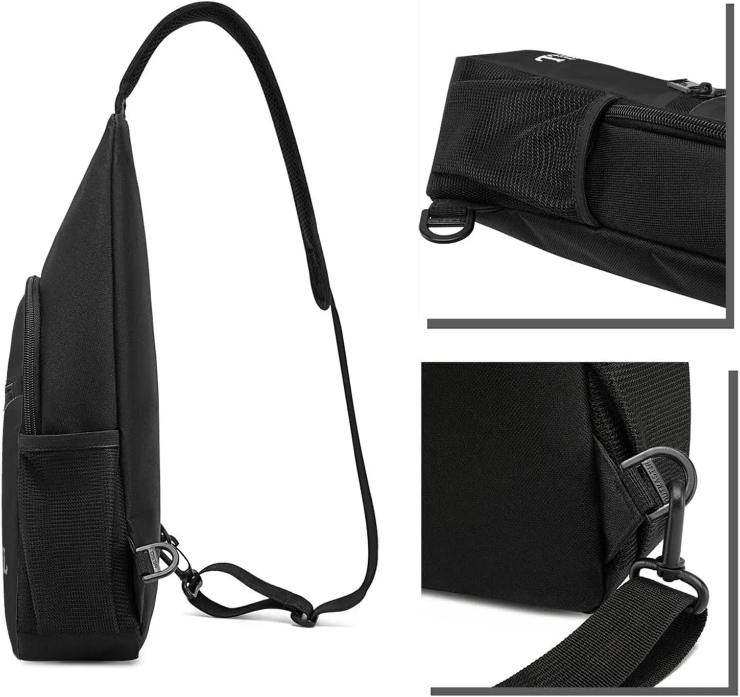 I Love Softball Sling Bag Crossbody Backpack Shoulder Casual Daypack Bags for Men Women